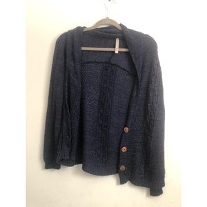 Navy Blue Cardigan